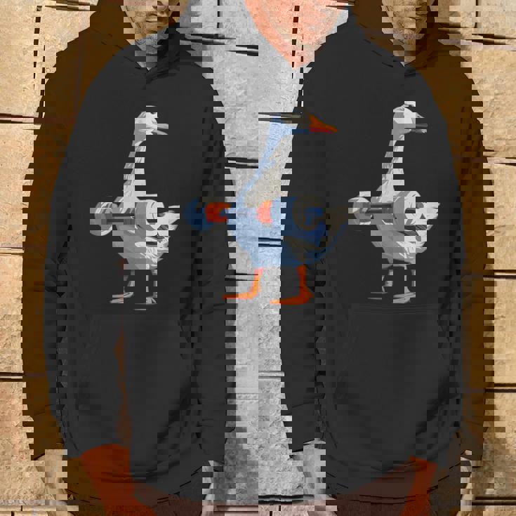 ジムダックグースウェイトリフティング ストロングコアワークアウト パーカー ライフスタイル