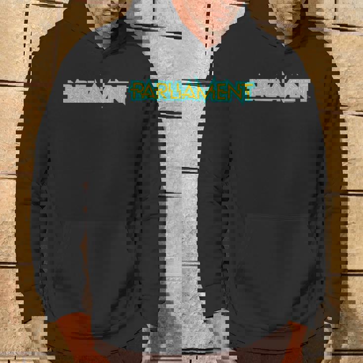 ジョージ・クリントン議会ティールロゴ。 パーカー ライフスタイル