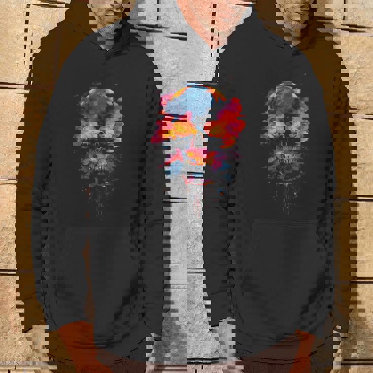 スカル パーカー ライフスタイル