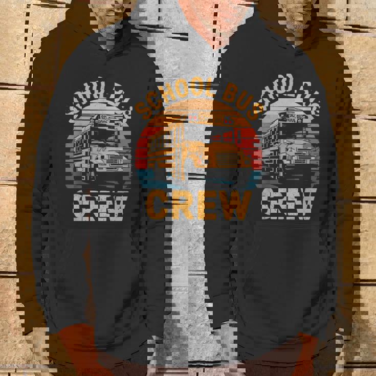 スクールバス クルー レトロ スクールバス 乗車 バス 運転手 パーカー ライフスタイル