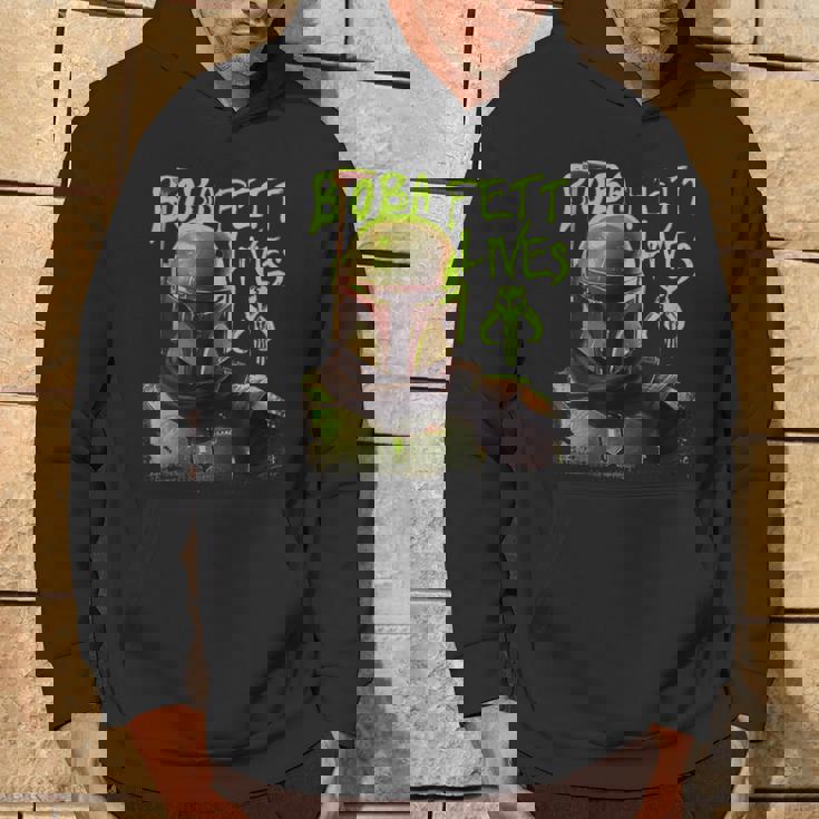 スター・ウォーズ ボバ・フェットの本 ネオン・ボバ・フェット・ライヴズ ポスター パーカー ライフスタイル