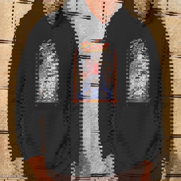 ストリートファイターポスターカバー 壮大なバトルロイヤル 象徴的なゲーマー パーカー ライフスタイル