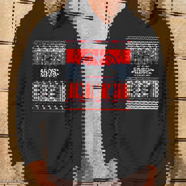 ストレンジャー・シングス Xmas Mind Flayer 逆さまファン記念品 パーカー ライフスタイル