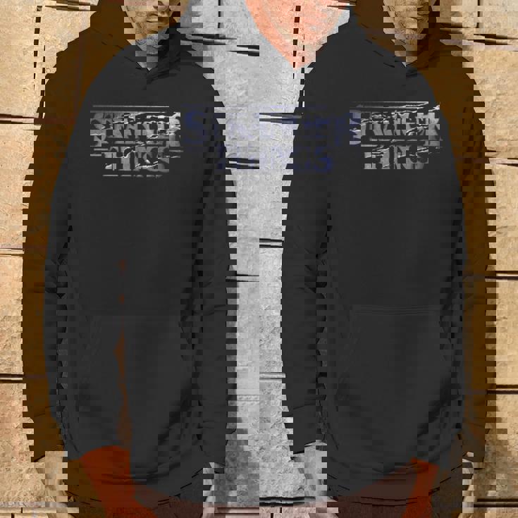 ストレンジャー・シングス ロゴ レトロ 80年代 ホーンテッド・ホーキンス ハロウィン パーカー ライフスタイル