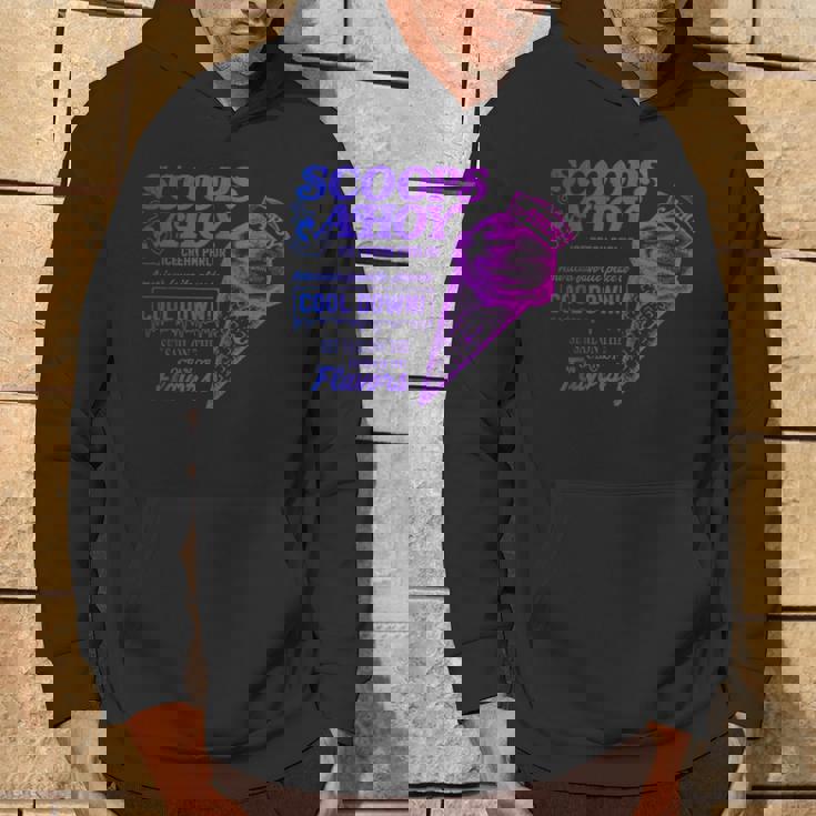 ストレンジャー・シングス ヴィンテージ スクープ アホイ アイスクリーム クールダウン ミーム パーカー ライフスタイル