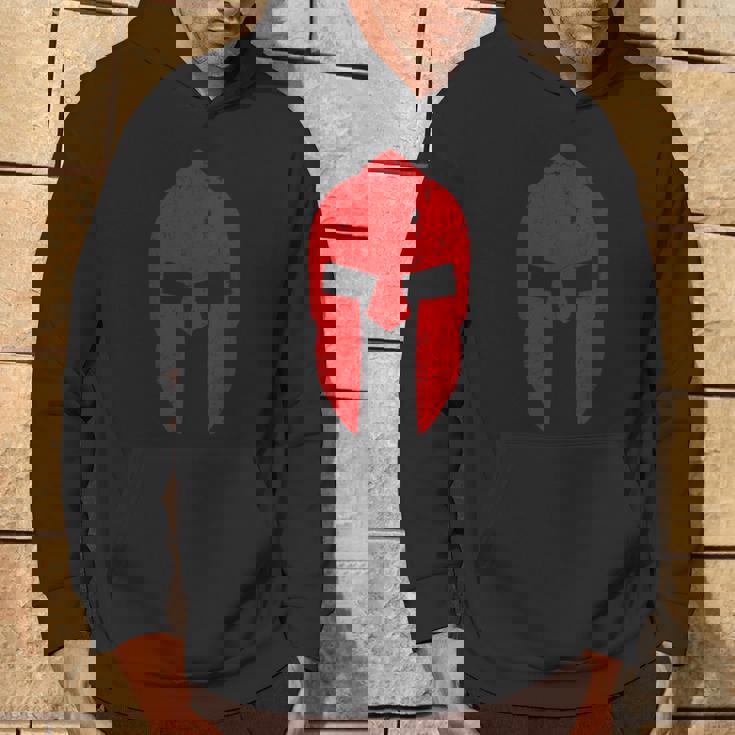 スパルタ戦士ヘルメットジムモチベーションスパルタ古代ギリシャ パーカー ライフスタイル