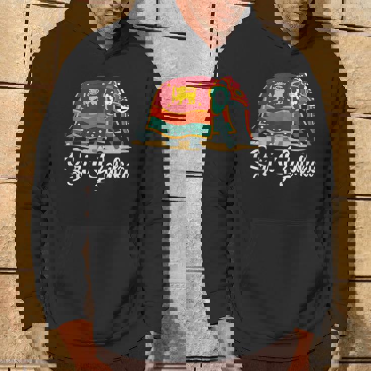 スリランカの国旗と友情 パーカー ライフスタイル