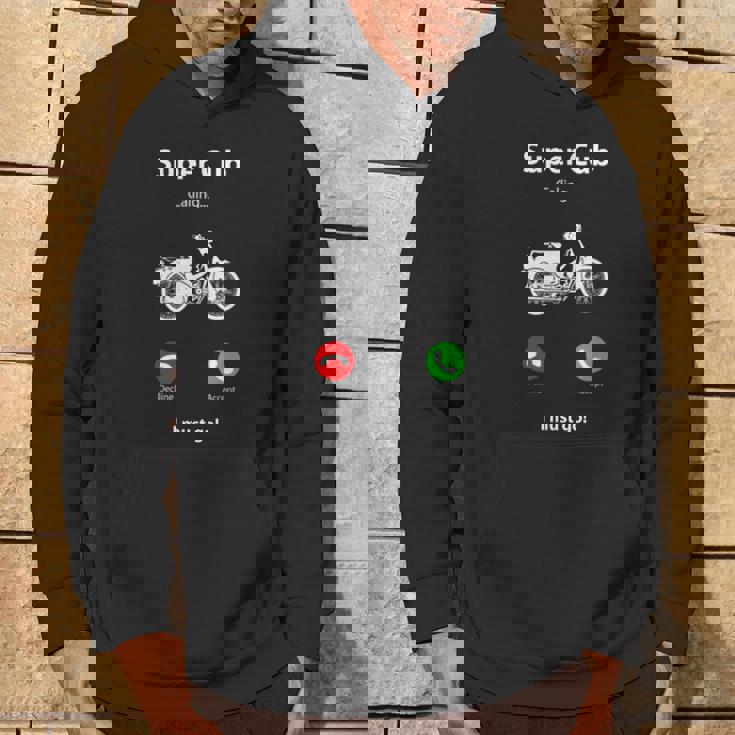 スーパーカブc100 原付バイク レトロジャパン パーカー ライフスタイル