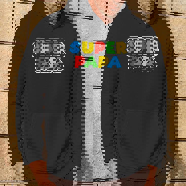 スーパーパパ 誕生日プレゼント 父親ギフト 最高のお父さん パーカー ライフスタイル