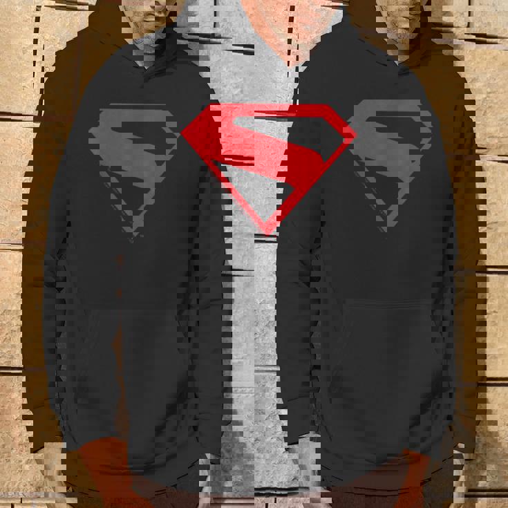 スーパーマン映画デザインのスーパーマンシルエット。 パーカー ライフスタイル