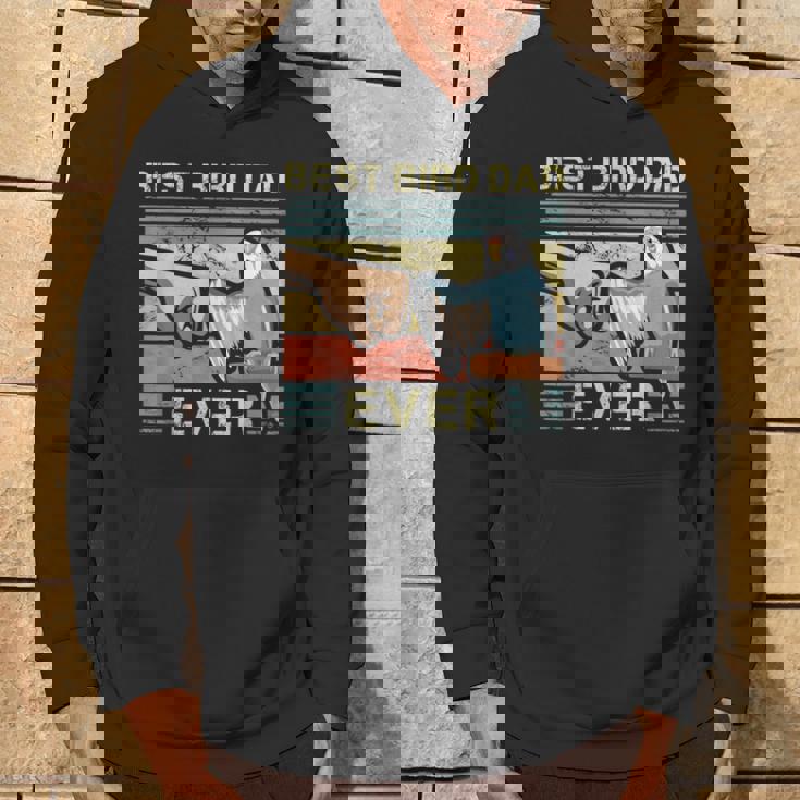 セキセイダッド 鳥好き 父 動物愛好家 鳥の男 パーカー ライフスタイル