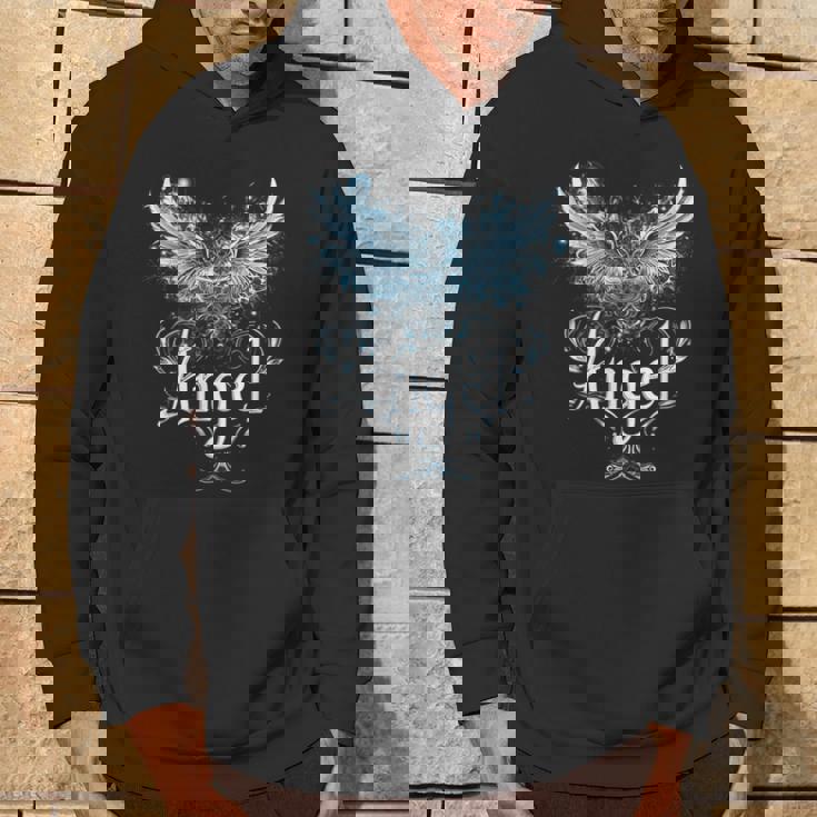 セラフィンの翼で昇天する天使のデザイン パーカー ライフスタイル