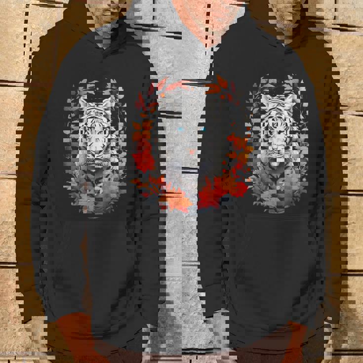 タイガー 動物 グラフィックアート トラ パーカー ライフスタイル