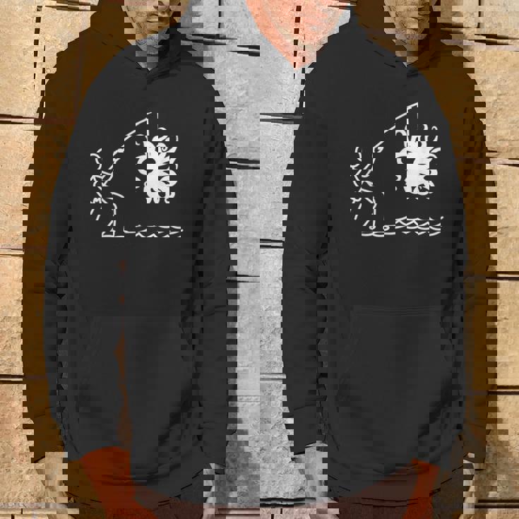 タコ釣りタコクラーケンケンケファロポッド ファニータコ パーカー ライフスタイル