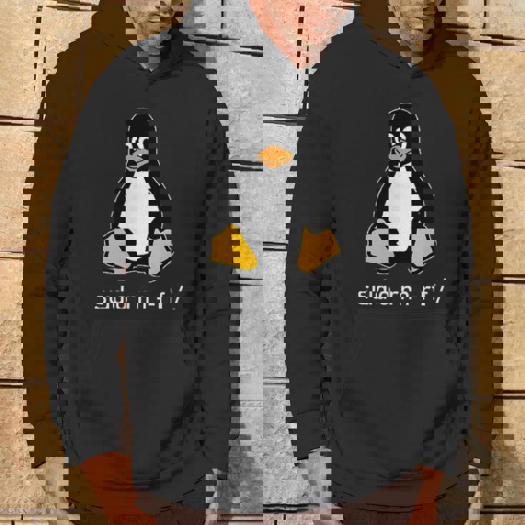 タックスlinuxペンギン-Sudorm-Rfコンピューターサイエンスコンピューター Tux Linux パーカー ライフスタイル