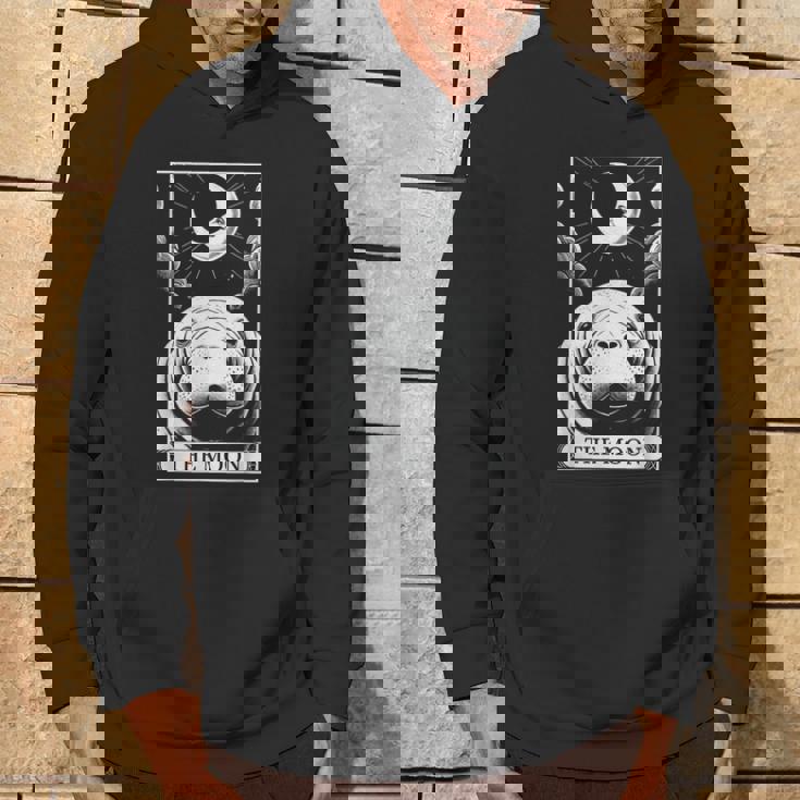 タロットカード ヴィンテージ 三日月 マナティー 海 動物 恋人 パーカー ライフスタイル