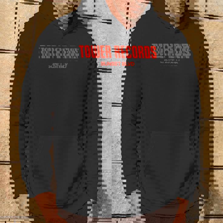 タワーレコード レトロ サンセット ブルバード ビンテージ音楽 ハリウッド パーカー ライフスタイル