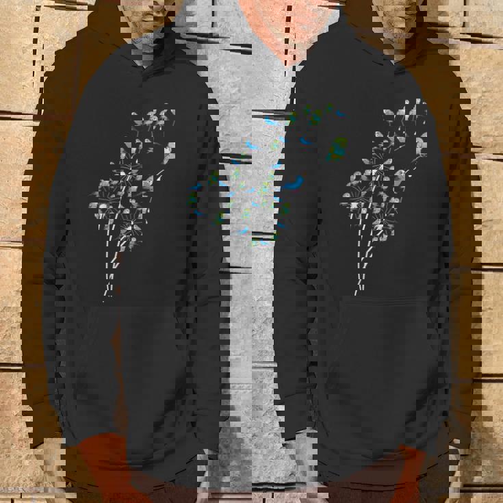 タンポポ セキセイインコの花、花セキセイインコの木 パーカー ライフスタイル