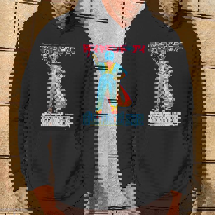 ダイヤモンドアイ 光の戦士 東宝 日本人ヒーロー パーカー ライフスタイル