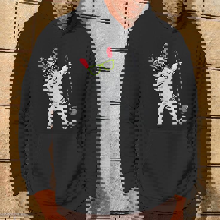 ダビングフレンチブルドッグゴルフフレンチドッグダブゴルファーギフト パーカー ライフスタイル