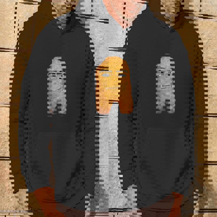 チキンナゲットマンフェイスカウボーイミーム パーカー ライフスタイル