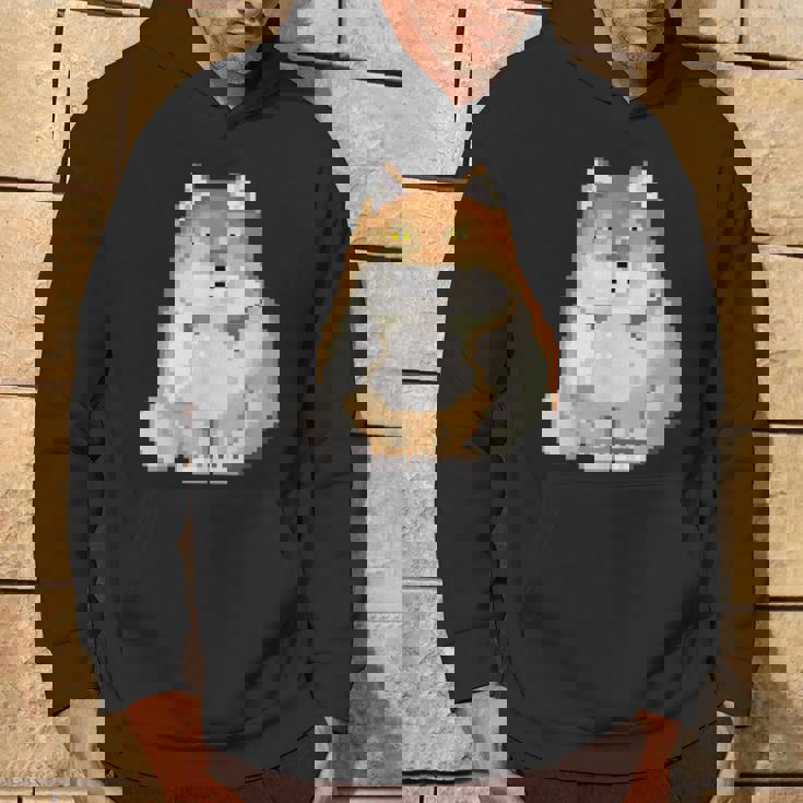 チベットスナギツネ ドット絵 ピクセルアート 虚無 ゲーム レトロゲーム ミーム パーカー ライフスタイル