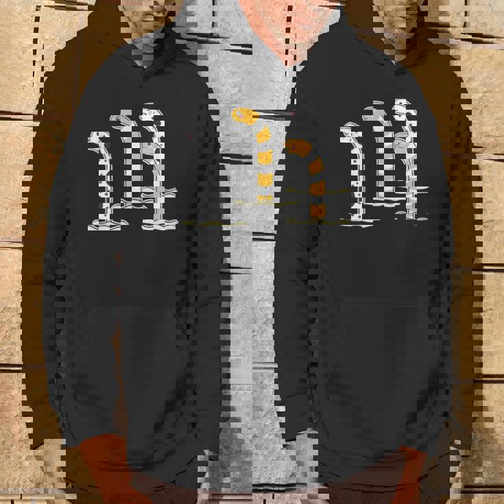 チンアナゴ & ニシキアナゴ【どうぶつフレンズ】水族館の生き物 かわいい 面白 動物 イラスト パーカー ライフスタイル