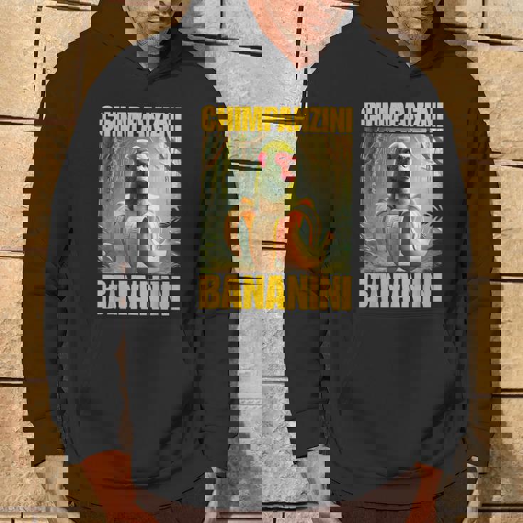 チンパンジーニ バナニーニ イタリアのブレインロットミーム パーカー ライフスタイル