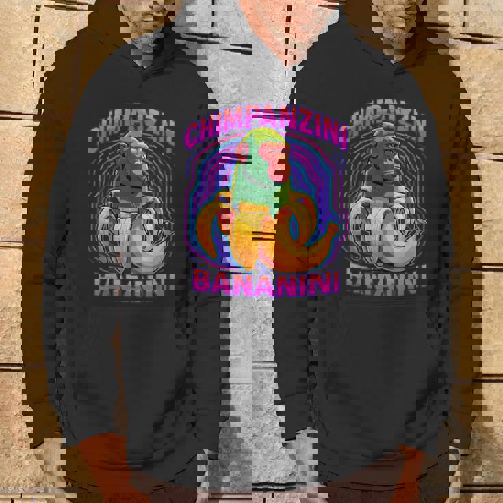 チンパンジーニ バナニーニ イタリアのブレインロットミーム パーカー ライフスタイル