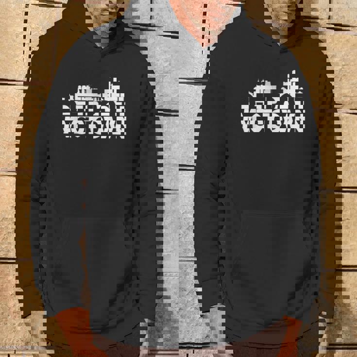 デトロイトモータウン パーカー ライフスタイル