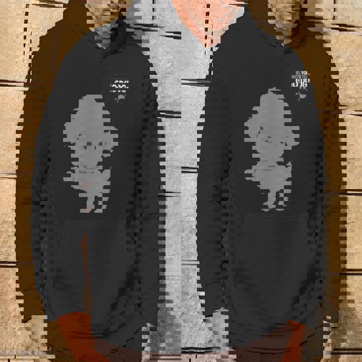 トイプードルシリーズ「シルバー（グレー）」 パーカー ライフスタイル