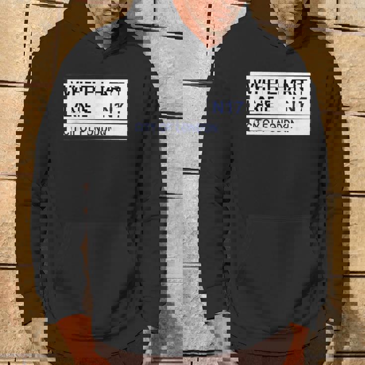 トッテナム フットボールチーム ホワイト ハートレーン ストリートサイン パーカー ライフスタイル