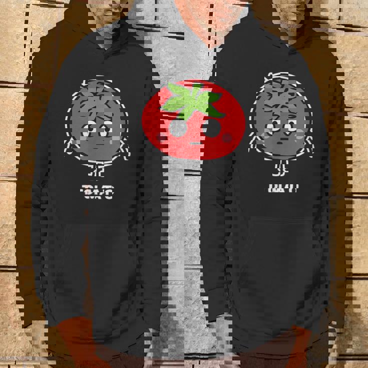 トマト 顔 イラスト かわいい おもしろ 面白い 簡単 シンプル ゆるい 野菜 パーカー ライフスタイル