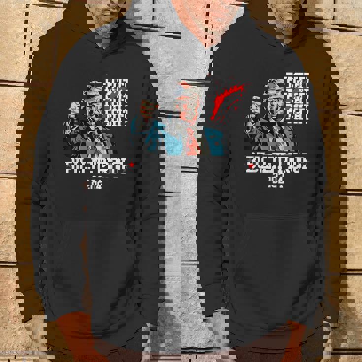 トランプ 防弾 ファイト ファイト ファイト パーカー ライフスタイル