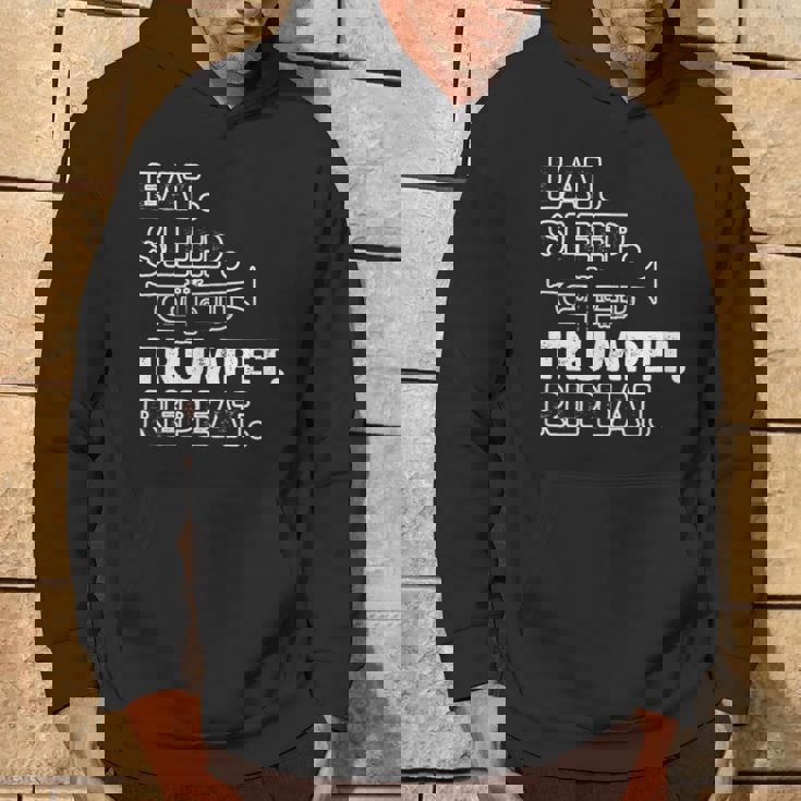 トランペッターのための面白いトランペット格言モチーフ パーカー ライフスタイル