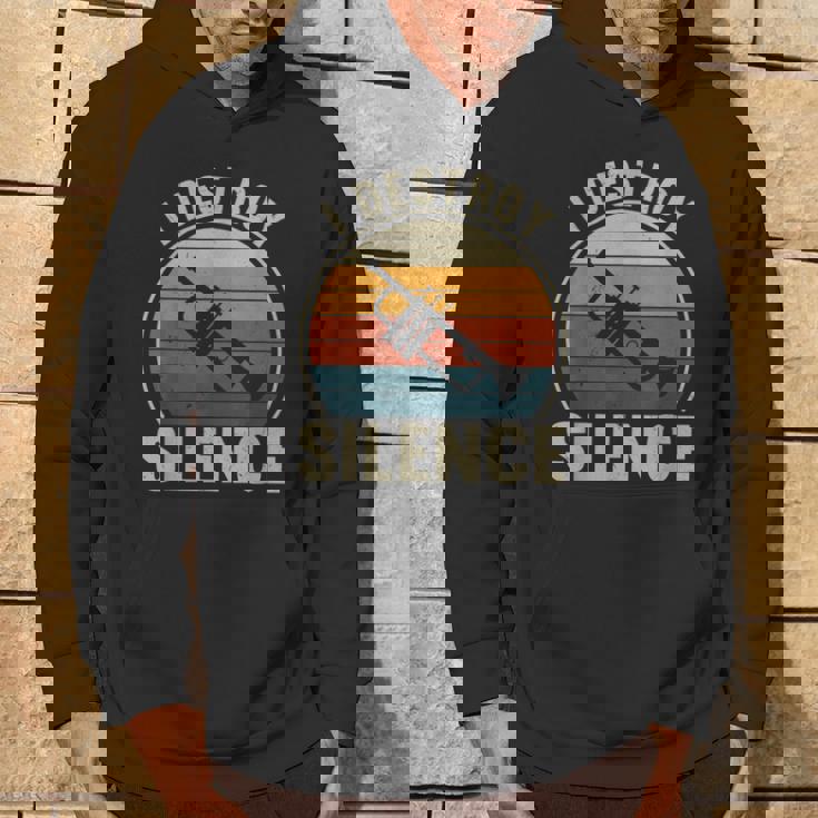 トランペット奏者 I Destroyilence Recto Trumpet Lovers パーカー ライフスタイル