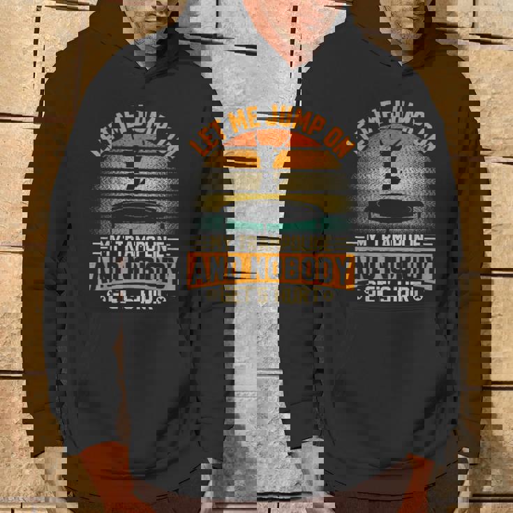 トランポリン ジャンプ トランポリン体操 パーカー ライフスタイル