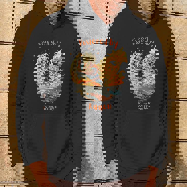 ドラゴンボウル戦士とラーメン波動力 パーカー ライフスタイル