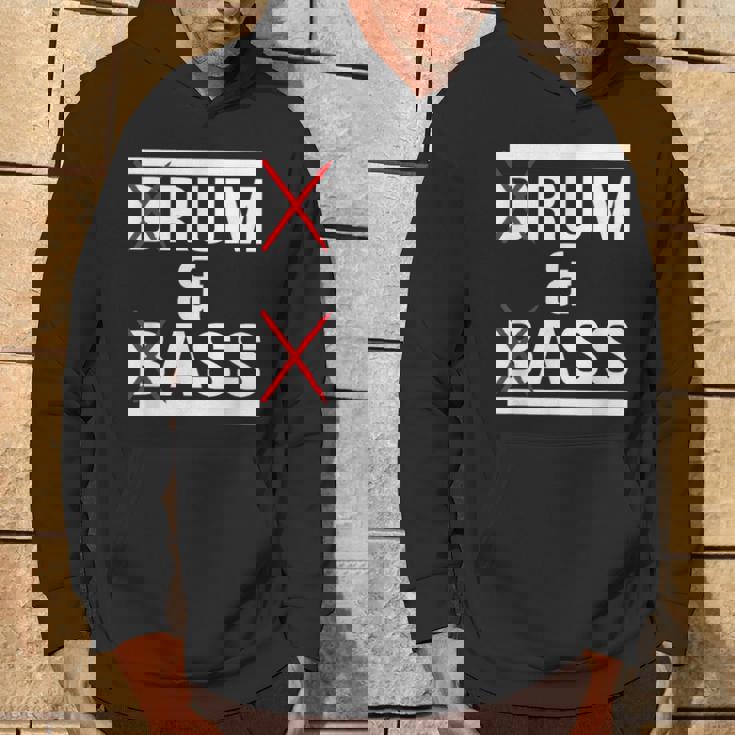 ドラムンベース Dnb 面白いモチーフ パーカー ライフスタイル