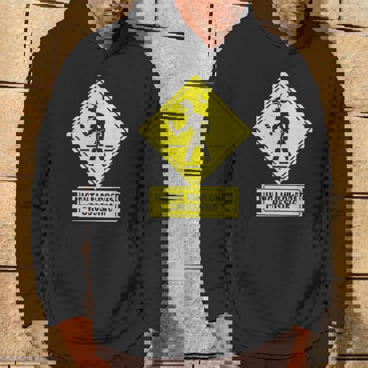 ナイトマーチャークロッシングハワイゴースト面白い パーカー ライフスタイル