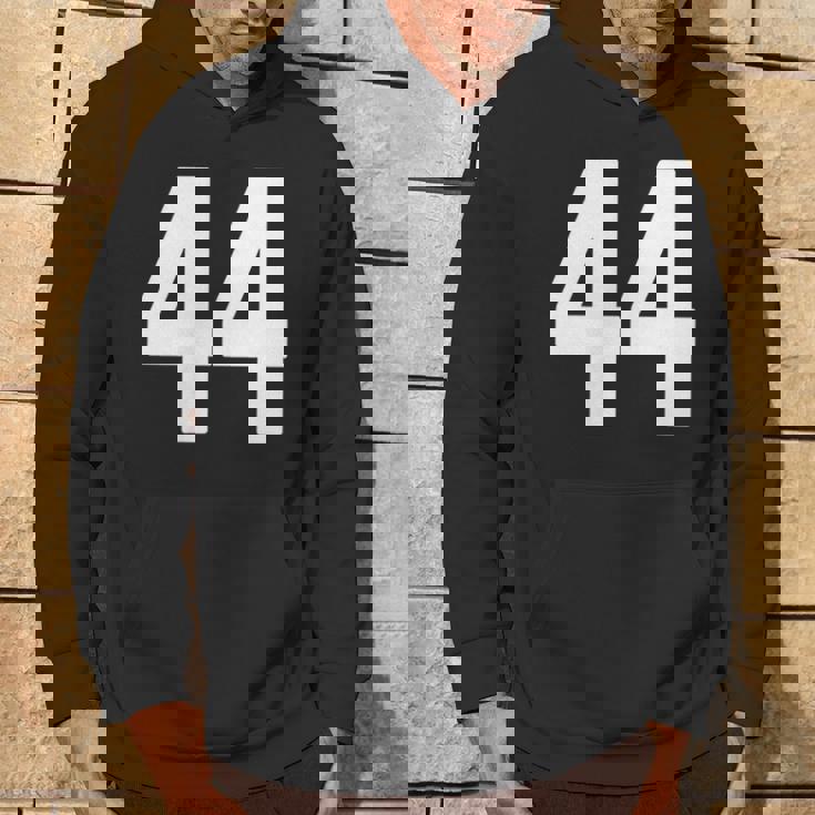 ナンバー44インチホワイトポケットスタイルバージョン。 パーカー ライフスタイル