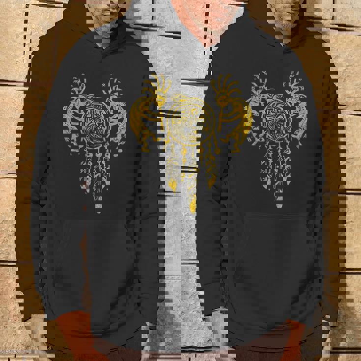 ネイティブアメリカン ココペリ クジラ ドリームキャッチャー 7 ファンファン ファン パーカー ライフスタイル