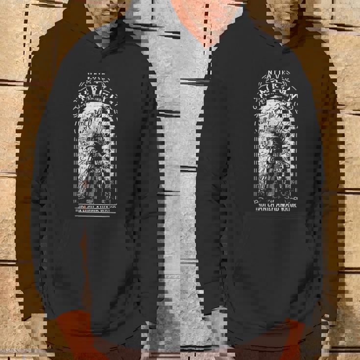 ネイティブアメリカンインディアンレトロデザイン。 パーカー ライフスタイル