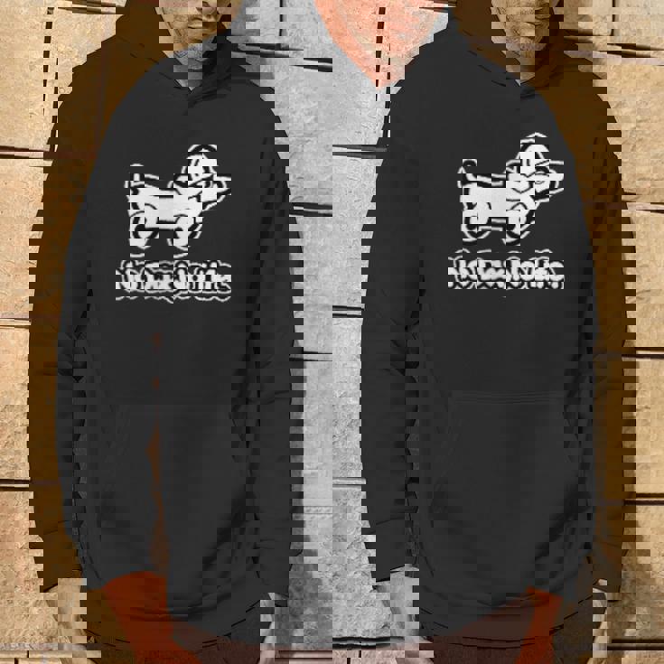 ノー ダックス ノー ライフ No Daxno Life 胸＆バックプリント パーカー ライフスタイル