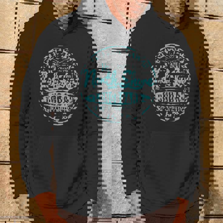 ノースショアハワイロングボードサーフ パーカー ライフスタイル