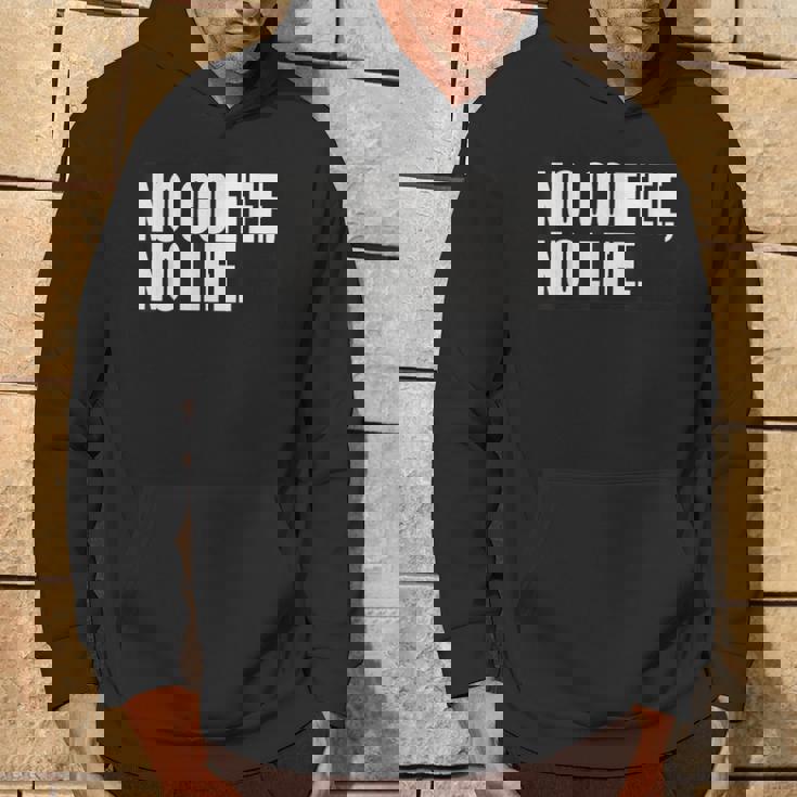 ノー・コーヒー・ノー・ライフ パーカー ライフスタイル