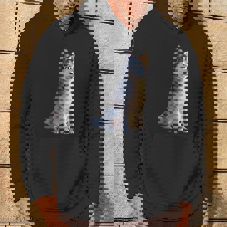 ハスキーがモチーフの愛犬家 シベリアンハスキーが大好き パーカー ライフスタイル