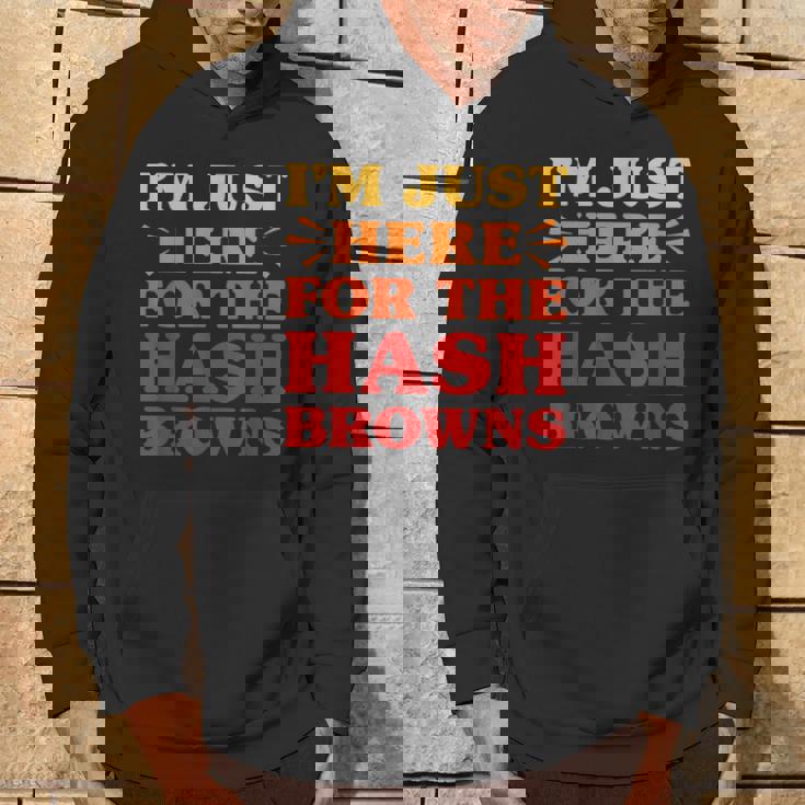 ハッシュブラウンズ I Love Hash Browns面白い食べ物 ハッシュブラウンズ好き パーカー ライフスタイル