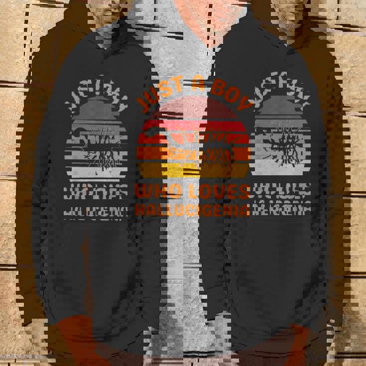 ハルキゲニアの化石絶滅虫が大好きなただの少年 パーカー ライフスタイル