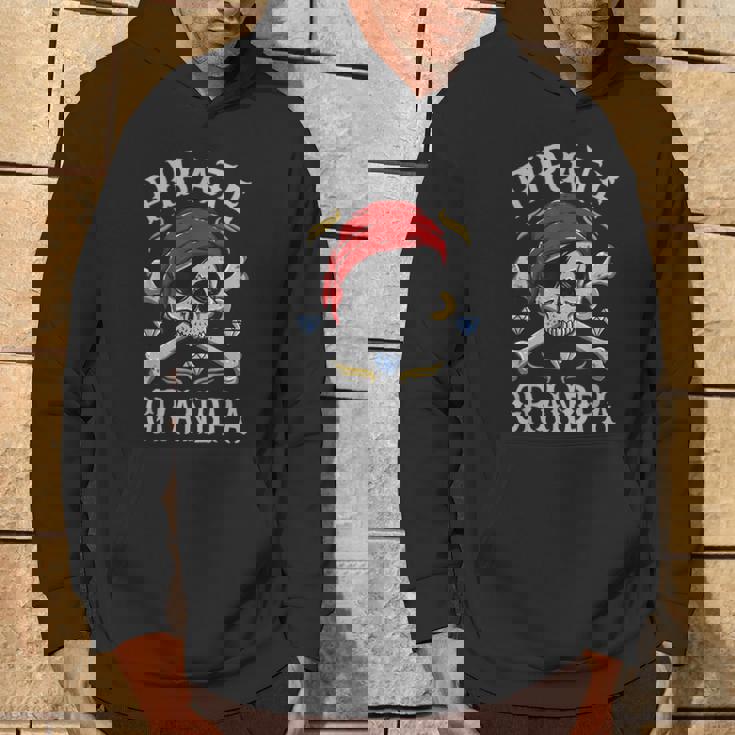 ハロウィン 怖い海賊 スカル・クロスボーン 海賊おじいちゃん パーカー ライフスタイル